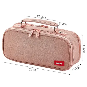 Large Capacity Pencil Case Compartments Portable Canvas Pencil Bag Pen Case  Bag, Portable Storage Pen Pouch Holder for Office College School Pen Bag -  China Laundry Bag and Laundry Backpack price