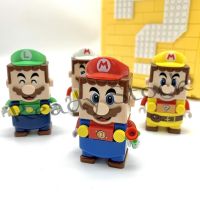 【hot sale】 ♟✹ B02 Hot Sale Compatible with Lego Super Mario Mario Minifigures Assembling Building Blocks Question Mark Box Cool Overlord Children Gifts Dolls Dolls Merchandise Assembling Dolls