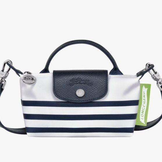 fadai-bag-french-longchamp-dumpling-bag-new-nylon-navy-striped-mini-portable-one-shoulder-mobile-phone-bag