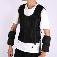 Loading Weight Vest For Boxing Weight Training Workout Fitness Gym Equipment Adjustable Waistcoat Jacket Sand Clothing