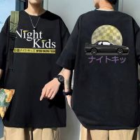R34 Skyline Gtr Jdm Manga Harajuku Tshirt Anime 90S Drift Ae86 Initial D T-Shirts Summer Men Casual Loose Cotton T Shirt