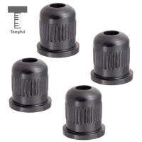 ‘【；】 Tooyful 4 Pcs Electric Bass Guitar String Mounting Ferrules Bushing For Thru Body