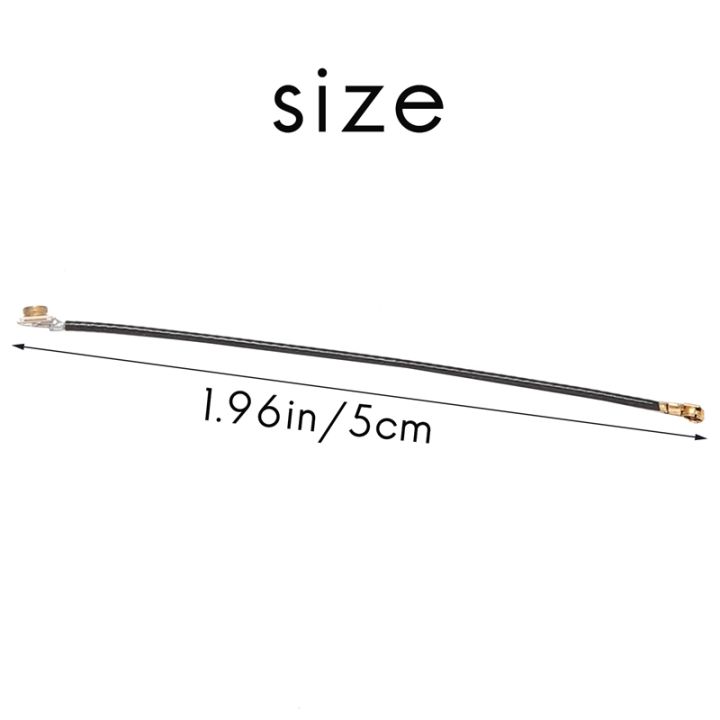 2pcs-5cm-length-ipex-4-ufl-female-to-ipex-1-connector-cable-antenna-for-intel-ax200-ax210-bcm94360hmb