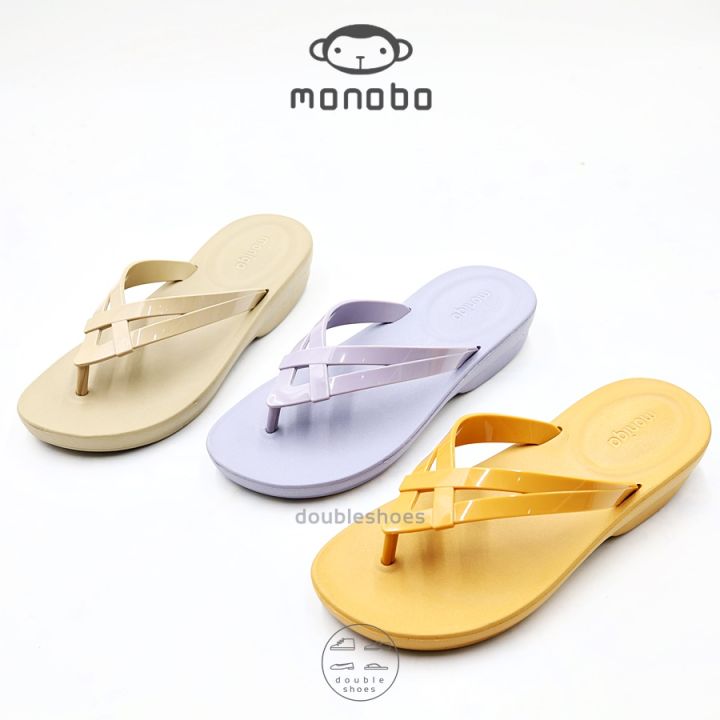 monobo-รองเท้าแตะแบบหนีบ-พื้นใหม่นุ่ม-โดนน้ำได้-รุ่น-92205-ไซส์-5-8