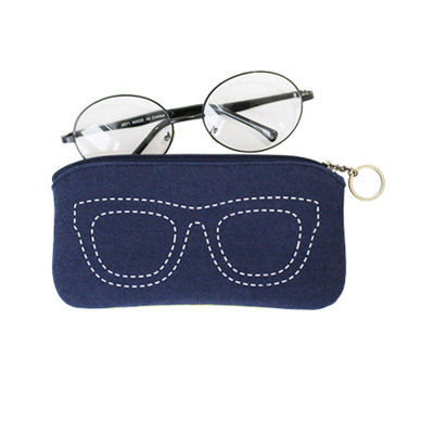 Pouch Felt Makeup Zipper Purse Storage Eyeglasses Portable Bag