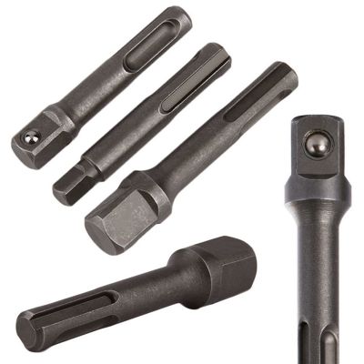 3pcs 1/2 39; 39; 3/8 39; 39; 1/4 39; 39; Socket Nut Driver Adapter Drill Bit For Sds Plus Hammer