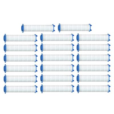 20Pcs/12Pcs Replacement Shower Filter For Hard Water - High Output Shower Water Filter To Remove Chlorine And Fluoride Home Showerheads