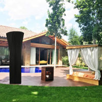 Patio Heater Cover With Zipper, Waterproof Outdoor Standing Round Heater Covers For Home Garden Courtyard Outdoor Heaters