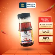 Sa tế cháy tỏi chay - cay the tiêu tứ xuyên Nanafoods 100gr -100% homemade