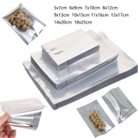 【DT】 hot  5-100PCS Heat Seal Aluminium Foil Packaging Bags Vacuum Sealer Mylar Storage Pouches for Food Nuts Clear Silve Kitchen Supplies