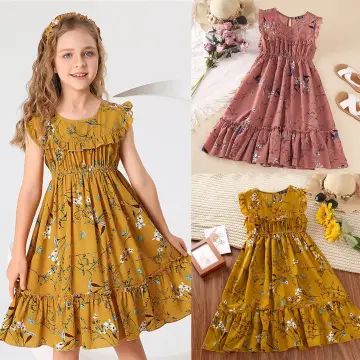  Dresses for Girls Girl's Casual Dress Summer Scoop