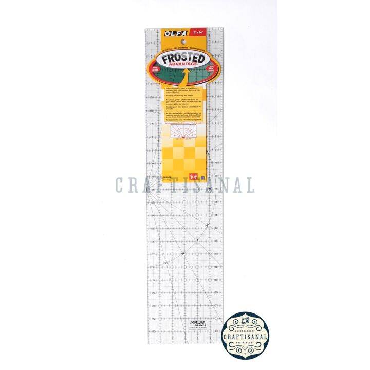 Olfa 6"x24" Quilting Ruler Lazada PH