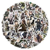 10/30/50PCS Camouflage Military Girl Graffiti Waterproof Sticker Personalized Decoration Hand Account Skateboard HelmetWholesale Stickers