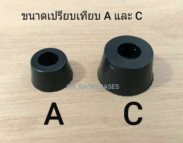 ยางฐานตู้ลำโพง-ราคาต่อแพ็คจำนวน-8-ตัว-รหัส-c-ขนาด-2-5x1-5x2-0cm-ยางรองตู้ลำโพง-ขาโต๊ะ-ขาตู้-อุปกรณ์ตู้ลำโพง-วัสดุ-pvc-เกรดดี-แข็งแรงได้มาตรฐาน