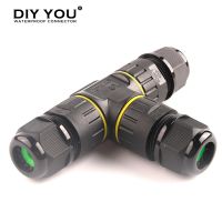 【cw】 T M20 IP68 connector 3/4 Pin Electrical Cable Wire Terminal waterproof Outdoor