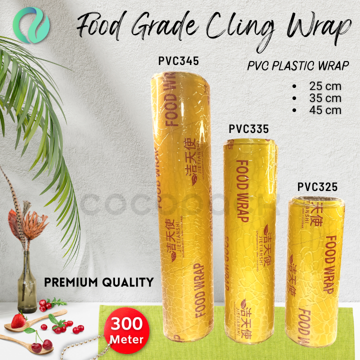 Food Grade PVC Plastic Wrap Cling Wrap Lazada Indonesia