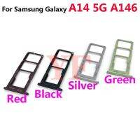 สำหรับ Samsung Galaxy A14 A146 A24 A245ซ็อกเก็ตซิม A34ที่ใส่ถาดซิมช่องเสียบบัตร A04 A546 A54 A04 A04S