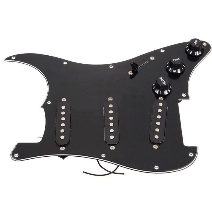 ชุดปิ๊กอัพกีต้าร์ไฟฟ้า-pickguard-สําหรับ-strat