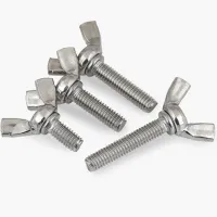 316 Stainless Steel Butterfly Screw Butterfly Claw Yuanbao Hand Screw M4 M5 M6 M8