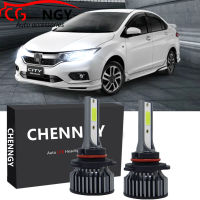 สำหรับ Honda City T9A ปี2014-2020 (ไฟหน้า)-หลอดไฟหน้า LED ไฟต่ำ6000K 12V-32V สีขาวสว่างจำนวน2