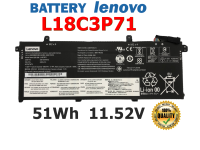 LENOVO แบตเตอรี่ L18C3P71 ของแท้ (สำหรับ ThinkPad T14 GEN 1,GEN 2,T490,P43S 02DL010 02DL008 L18M3P74 L18L3P73) Lenovo Battery Notebook เลอโนโว