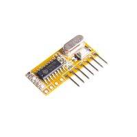 RXC6 433Mhz Superheterodyne ตัวรับสัญญาณไร้สายรหัส PT2262คงที่สำหรับโมดูล Arduino/avr พร้อมโหมดรหัสการเรียนรู้