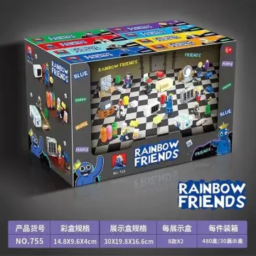 LEGO + ROBLOX] Making a big Blue Rainbow Friend! 