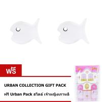 Tips Gallery Princess Collection ต่างหู STAINLESS STEEL 316L สตัด  รุ่น  Cute Fish TES-SEL322UR