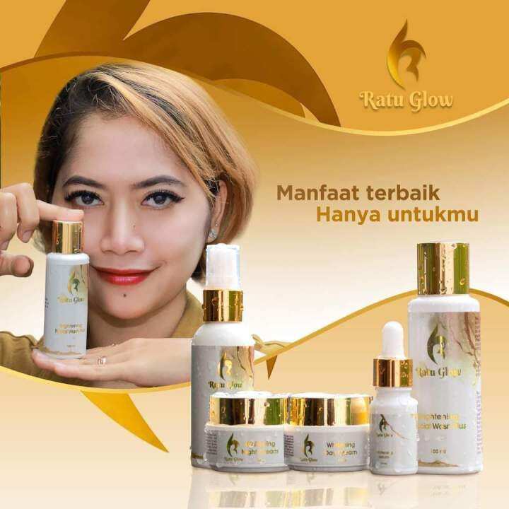 Ratu Glow Skincare Glowing Flek Hitam Lazada Indonesia 