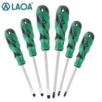 LAOA S2 Screwdriver Set Slotted and Phillips Screwdrivers with Magnetic Hand tools