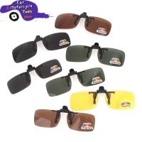 1PC Car Driver Goggles Polarized Sun Glasses Driving Night Vision Lens Clip On Sunglasses Interior Accessories Goggles