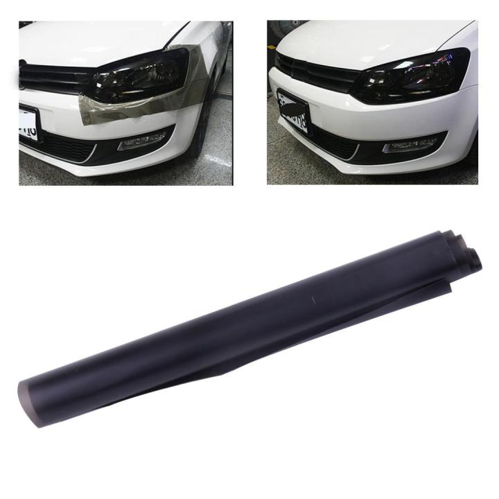 car-light-film-40x100cm-ฟิล์มติดไฟหน้า-ฟิล์มติดไฟหน้ารถยนต์-ฟิล์มดำติกรถ-ฟิล์มดำติดกระจก-ฟิล์มติดโคมไฟหน้ารถยนต์-ฟิล์มติดไฟท้าย-สีดำชา