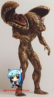 เกราะชีวะ กายเวอร์ Guyver Zonoid Vamore วามอร์ 1/10 สเกล ไวนิล โมเดล ฟิกเกอร์ vinyl model figure