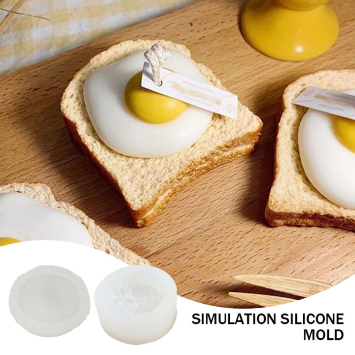 ไข่เค้กตกแต่งแม่พิมพ์เรซินอุปกรณ์อบขนมเทียนทำ-kit