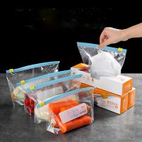 Zip Plastic Bag Storage Kitchen Organizer for Food Fruit Vegetable Frozen Bag With Hermetic Closure Refrigerator Organizations
