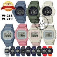 CASIO ของแท้ ?% รุ่น W-219HC W-218HC W-218HD W-218H W-219H นาฬิกาข้อมือผู้ชาย ผู้หญิงใส่สวย ถูกใจสายหวาน ยอดนิยม กล่องและรับประกัน 1ปี W218H W218 W219H W219