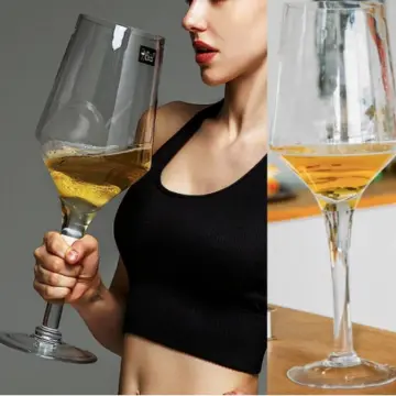 YUANXIN Giant Wine Glass Huge Stemware Creative Oversized Goblet