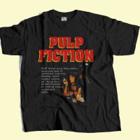 2023 เสื้อลำลองแฟชั่น Band of Joys - เสื้อยืดคอกลม Pulp Fiction ป้าย Gildan Ultra Cotton เสื้อยืดฝ้ายฤดูร้อน