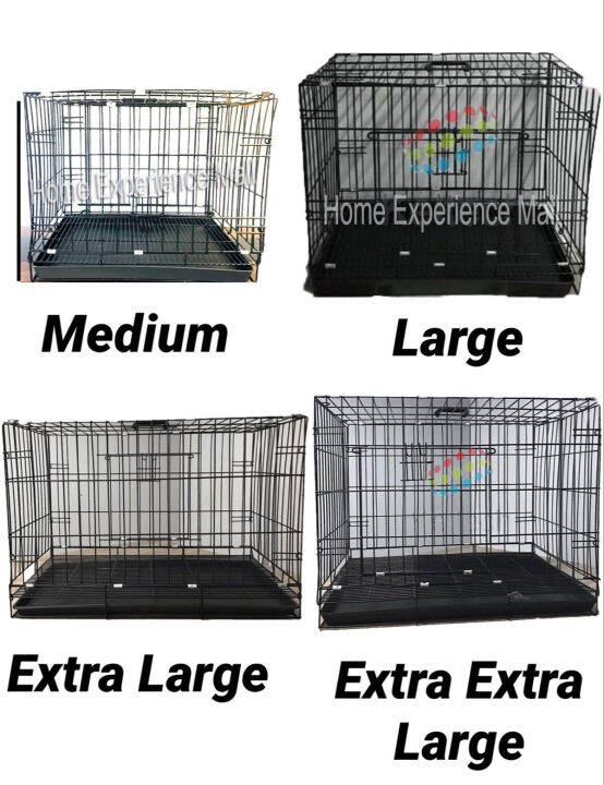 Collapsible Dog Cage Pet Cage Cat Cage Medium Large XL and XXL size