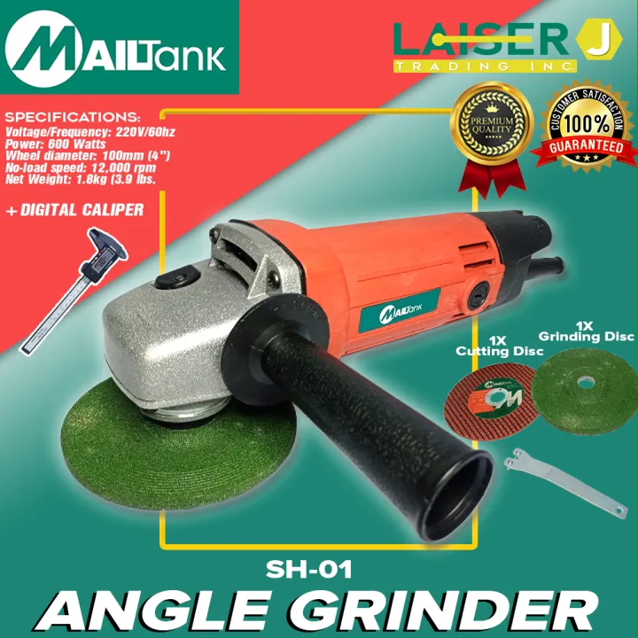 MailTank Angle Grinder New Japan Technology 600W SH01 with Grinding
