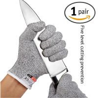 HPPE Level 5 Safety Anti Cut Gloves High-strength Industry Kitchen Gardening Anti-Scratch Anti-cut Glass Cutting Multi-Purpose