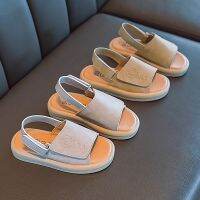 Summer Children Sandals Sporty Unisex Leisure Light Kids Beach Sliders Light Open Toe 22-31 Toddler Fashion Boys Girls Shoes