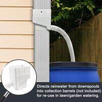 Rainwater Collection Downspout Diverter ระบบเก็บน้ำฝน Yard Gutter Drain