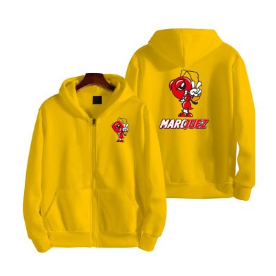 Marquez Streetwear Sport Zipper Hoodie Sweatshirt Supermarc Gp 93 Baby Alien Mens Outdoor Zip Jacket