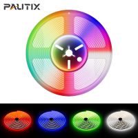 PAUTIX COB RGBW แถบไฟ LED IP65 DC12V/24V กันน้ำแถบไฟ Led แถบไฟ816 Les/ M ความหนาแน่นสูงที่หรี่แสงได้เชิงเส้นของตกแต่งห้องโคมไฟ LED แถบแถบไฟ Ing