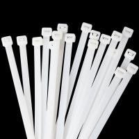 1000 Pcs 3x100mm White Black Self-locking Plastic Nylon Cable Ties Wire Zip Tie