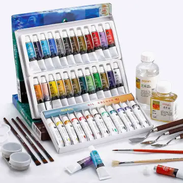 WINSOR & NEWTON Professional 12/18/24 Colors 12 ML Tube Oil Paints Art For  Artists