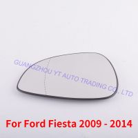 CAPQX สำหรับ Ford Fiesta 2009 2010 2011 2012 2013 2014แต่งรถด้านขวาซ้ายเลนส์กระจกกระจกมองหลังโดยไม่ต้องอุ่น