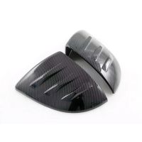 For MG 4 MG4 EV Mulan 2023 Car Rearview Mirror Cover Trim Protection Sticker Accessories - ABS Carbon Fiber