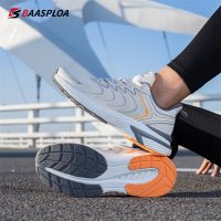 2023รองเท้าวิ่งผู้ชาย Baasploa รองเท้าเดินน้ำหนักเบารองเท้าผ้าใบตาข่ายระบายอากาศชายแฟชั่นกีฬากลางแจ้งเทนนิส Sp